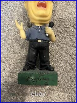 Harry Carey Bobblehead Vintage Ceramic Classic -Chicago Cubs Announcer -Holy Cow
