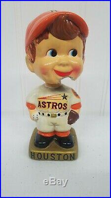 Houston Astros Baseball gold Base Bobblehead, Bobbing Head, Nodder-Vintage/Rare