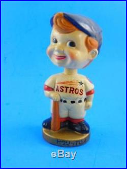 Houston Astros Bobble Head Vintage Baseball Team Nodder
