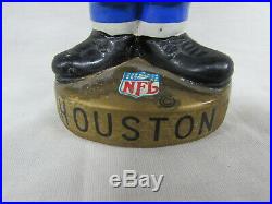 Houston Oilers Vintage Late 1960's Football Bobblehead Nodder Excellent Shape
