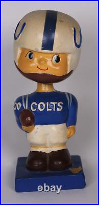 Indianapolis Colts vintage original 1960s square bobbleheader nodder 20861