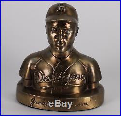 Jackie Robinson vintage Brooklyn Dodgers coin piggy bank! RARE! Authentic