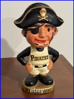 Japan Sports specialties Pittsburgh Pirates 1960's Bobble head Nodder Vintage