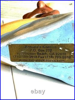 Kahuna Klassics Vintage Surfer Bobblehead Figure Rare
