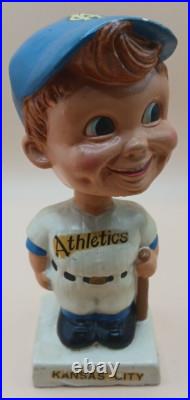 Kansas City Athletics Vintage 1960'Square Base Nodder /Bobblehead/USED Kansas City Athletics Vintage 1960'Square Base Nodder /Bobblehead/USED