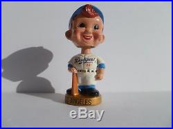 LA Dodgers Bobblehead Gold Base 1960`s Vintage