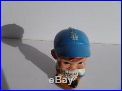 LA Dodgers Bobblehead Gold Base 1960`s Vintage