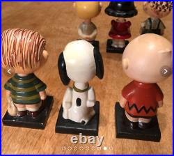 LEGO Peanuts Head Nodder Bobble Heads 6 Set 1959 Vintage Super Rare