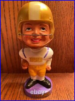 LSU Tigers Realistic Face 1961-68 Vintage Bobblehead