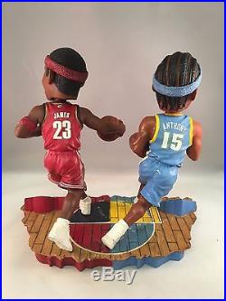 Lebron James Carmelo Anthony Cavaliers Nuggets Vintage 2004 Forever Bobblehead