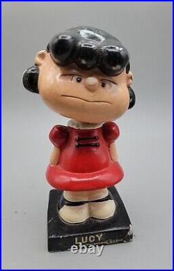 Lego Lucy 1950s Peanuts Bobble Head Figurine Retro Vintage Collection