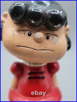 Lego Lucy 1950s Peanuts Bobble Head Figurine Retro Vintage Collection