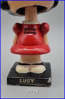 Lego Lucy 1950s Peanuts Bobble Head Figurine Retro Vintage Collection