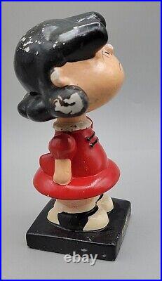 Lego Lucy 1950s Peanuts Bobble Head Figurine Retro Vintage Collection