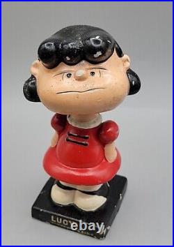 Lego Lucy 1950s Peanuts Bobble Head Figurine Retro Vintage Collection
