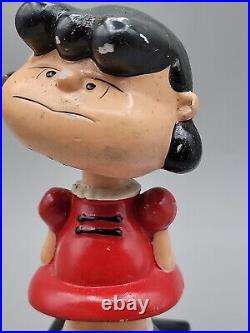 Lego Lucy 1950s Peanuts Bobble Head Figurine Retro Vintage Collection