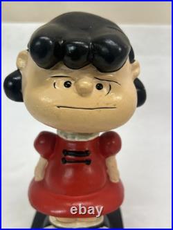 Lego Lucy 1950s Peanuts Bobble Head Figurine Vintage MINTY! Bobblehead