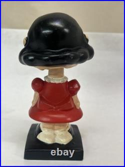 Lego Lucy 1950s Peanuts Bobble Head Figurine Vintage MINTY! Bobblehead