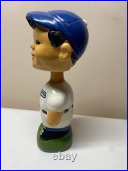 Los Angeles Dodgers Vintage 1960's Round Base Green Nodder Bobblehead Los Angeles Dodgers Vintage 1960's Round Base Green Nodder Bobblehead