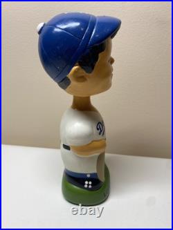 Los Angeles Dodgers Vintage 1960's Round Base Green Nodder Bobblehead Los Angeles Dodgers Vintage 1960's Round Base Green Nodder Bobblehead