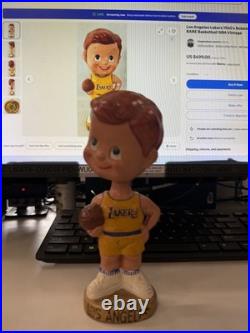 Los Angeles Lakers 1960's Bobblehead EXTREMELY RARE Basketball NBA Vintage