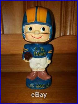 Los Angeles Rams Vintage Bobble Head/Nodder/Bobbin Head/Bobbing Head Mint 1961