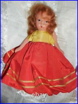 Lot 10 Vintage Nancy Ann Story Book Dolls Bisque Frozen Legs Bobble Head