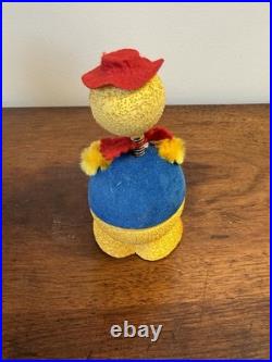 Lot 3 Vintage Nodder Candy Containers West Germany Paper Mache Bunny Chicks MCM