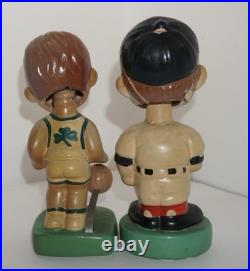 Lot of 2 Vintage Boston Celtics/ Boston Red Sox Bobble Heads