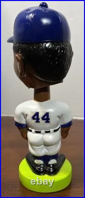 Lot of 4 VTG NFL & MLB BOBBLE HEADS 70's Hank Aaron RAMS Brewers Bears. BR