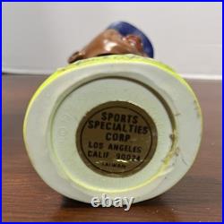 Lot of 4 VTG NFL & MLB BOBBLE HEADS 70's Hank Aaron RAMS Brewers Bears. BR