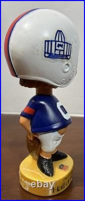 Lot of 4 VTG NFL & MLB BOBBLE HEADS 70's Hank Aaron RAMS Brewers Bears. BR