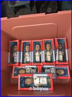 Lot of 8 Vintage 2001 Arizona Diamondbacks Bobbleheads World Series Era Complete