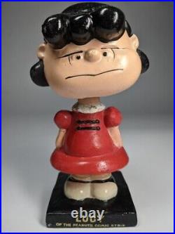 Lucy 1950s Peanuts Bobble head Doll Retro Vintage Collection Lego Used JP