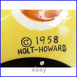 MCM RARE Vtg 1958 Holt Howard Coin Clown Bobbing Bank Bobblehead Nodder Japan