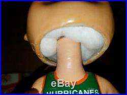MIAMI HURRICANES Vintage Bobbing Head/ Nodder/Bobble ORIGINAL 1 of a kind