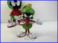 Marvin The Martian Looney Tunes Figure Plush Bobblehead Toy Lot Vintage 90s