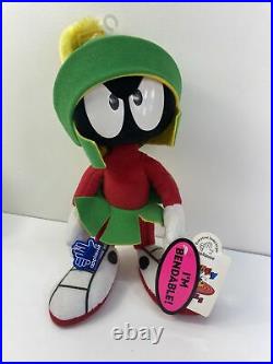 Marvin The Martian Looney Tunes Figure Plush Bobblehead Toy Lot Vintage 90s