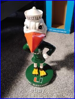 Miami Hurricanes Sebastin Vintage Bobblehead Mascot
