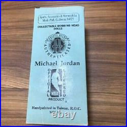 Michael Jordan Bobbing Head NBA Figure Doll Pottery Vintage Unused Limited4091AK