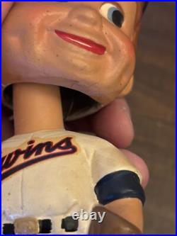 Minnesota Twins Vintage 1960s MLB Baseball Bobblehead Nodder Please Read
