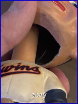 Minnesota Twins Vintage 1960s MLB Baseball Bobblehead Nodder Please Read