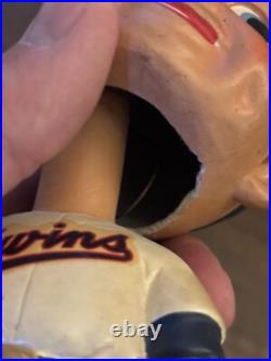 Minnesota Twins Vintage 1960s MLB Baseball Bobblehead Nodder Please Read