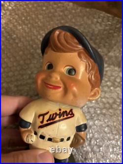 Minnesota Twins Vintage 1960s MLB Baseball Bobblehead Nodder Please Read