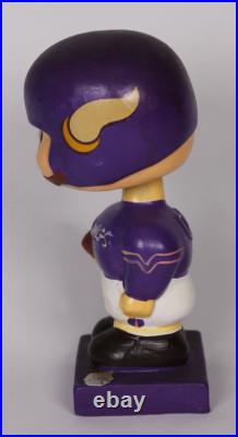 Minnesota Vikings 1960s Vintage Original Square Base Bobblehead Nodder 20857