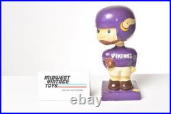 Minnesota Vikings vintage original 1960s square base Bobblehead Nodder