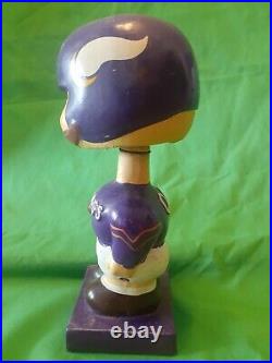 Minnesota Vikings vintage original 1960s square bobbleheader nodder 20857