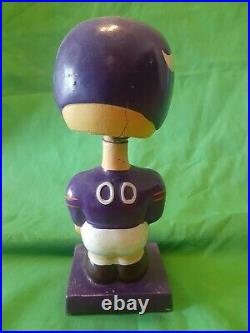 Minnesota Vikings vintage original 1960s square bobbleheader nodder 20857