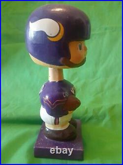 Minnesota Vikings vintage original 1960s square bobbleheader nodder 20857