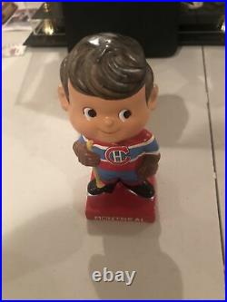 Montreal Canadians Vintage Bobblehead Hockey Nodder